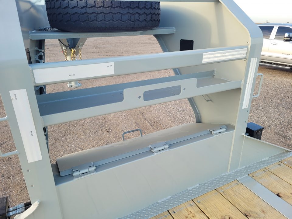 New 2026 Buckshot 102"X36' Gooseneck Hydraulic Dovetail Trailer