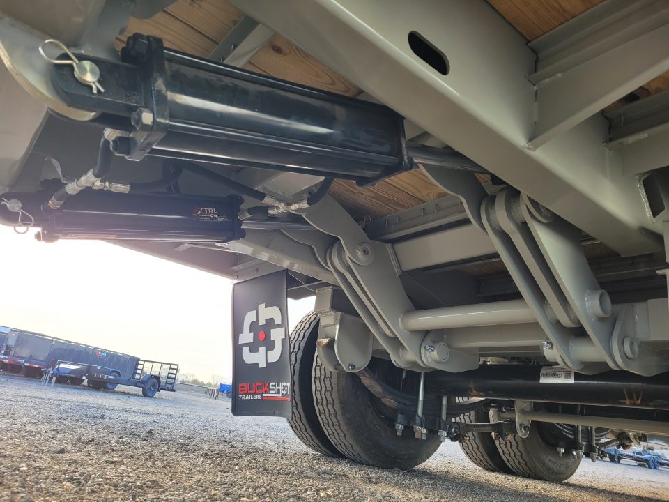 New 2026 Buckshot 102"X36' Gooseneck Hydraulic Dovetail Trailer