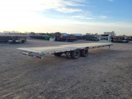 New 2026 Buckshot 102"X36' Gooseneck Hydraulic Dovetail Trailer