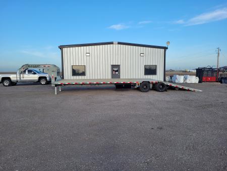 New 2026 Buckshot 102"X36' Gooseneck Hydraulic Dovetail Trailer