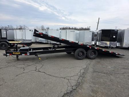 New 2026 Cam Superline 8.5X22 17.6K DECKOVER Flatbed Trailer