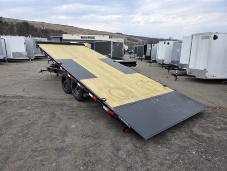 New 2026 Cam Superline 8.5X22 17.6K DECKOVER Flatbed Trailer