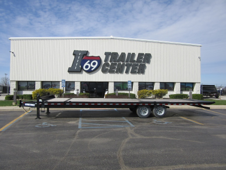 Used 2025 Sure-Trac 8.5 x 30 (26+4) Deckover Tilt ST102264DOT2A-B-176 Deckover Trailer 14K (DeRated)
