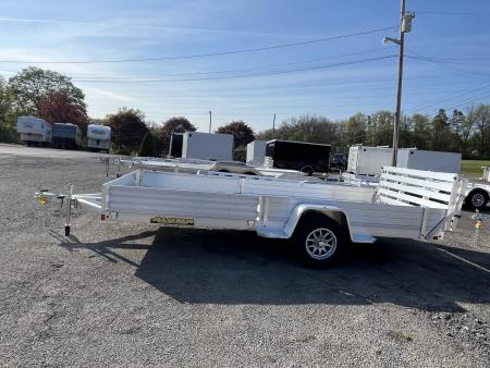 New 2026 Aluma 8114S-R-BT-SR Utility Trailer