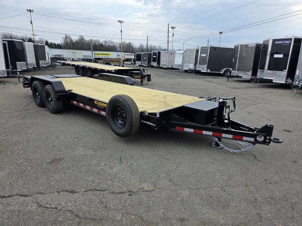 New 2026 Cam Superline 7X22 19+3 15.4K - MEGA RAMPS Equipment Trailer