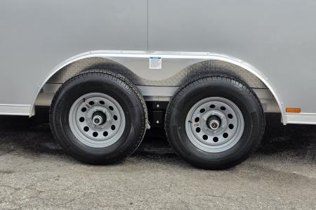 New 8' X 20' CAR HAULER ENCLOSED 2026 ALL ALUMINUM POLYCOR EXTERIOR 5200# AXLES ALSO AVAILABLE IN WHITE
