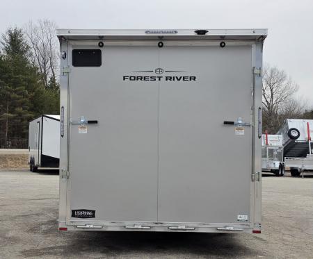 New 8' X 20' CAR HAULER ENCLOSED 2026 ALL ALUMINUM POLYCOR EXTERIOR 5200# AXLES ALSO AVAILABLE IN WHITE