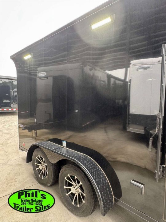 New 2026 Continental Cargo NEW 7X14 V-NOSE MOTORCYCLE TRAILER ENCLOSED TRAILER CARGO TRAILERS Cargo / Enclosed Trailer