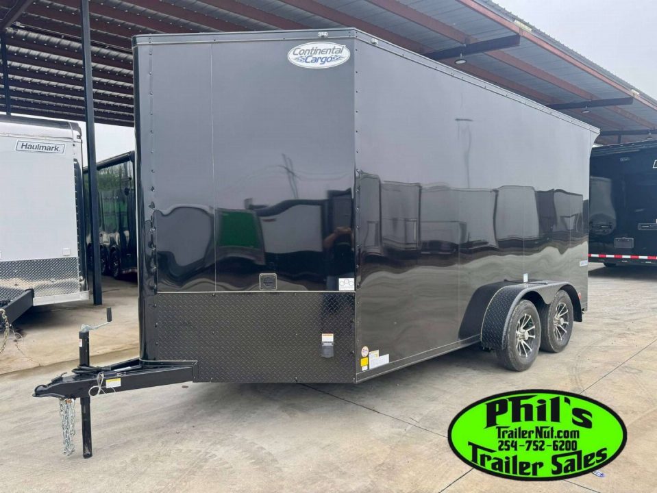 New 2026 Continental Cargo NEW 7X14 V-NOSE MOTORCYCLE TRAILER ENCLOSED TRAILER CARGO TRAILERS Cargo / Enclosed Trailer
