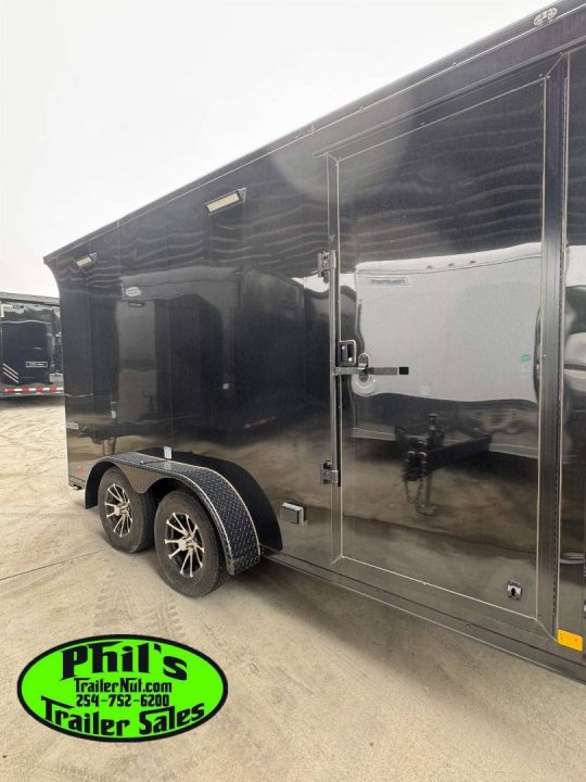 New 2026 Continental Cargo NEW 7X14 V-NOSE MOTORCYCLE TRAILER ENCLOSED TRAILER CARGO TRAILERS Cargo / Enclosed Trailer