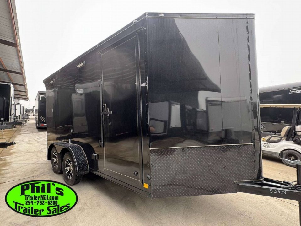 New 2026 Continental Cargo NEW 7X14 V-NOSE MOTORCYCLE TRAILER ENCLOSED TRAILER CARGO TRAILERS Cargo / Enclosed Trailer