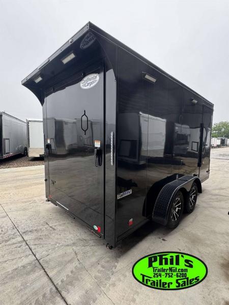 New 2026 Continental Cargo NEW 7X14 V-NOSE MOTORCYCLE TRAILER ENCLOSED TRAILER CARGO TRAILERS Cargo / Enclosed Trailer