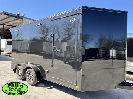 New 2026 Continental Cargo NEW 7X14 V-NOSE MOTORCYCLE TRAILER ENCLOSED TRAILER CARGO TRAILERS Cargo / Enclosed Trailer