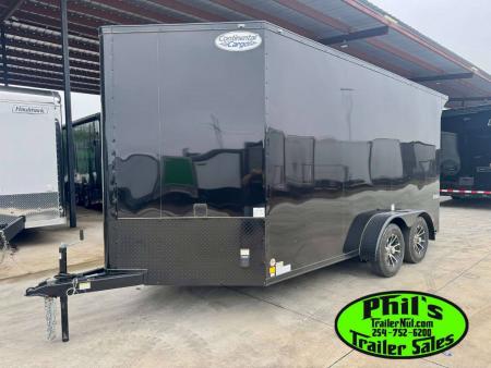 New 2026 Continental Cargo NEW 7X14 V-NOSE MOTORCYCLE TRAILER ENCLOSED TRAILER CARGO TRAILERS Cargo / Enclosed Trailer