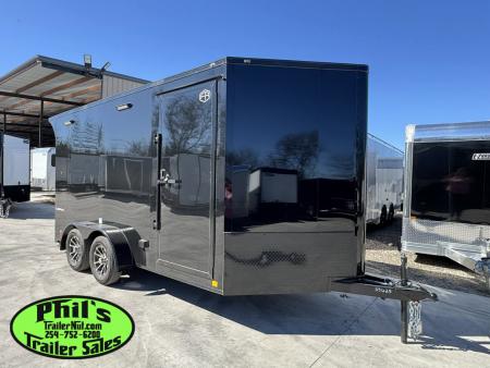 New 2026 Continental Cargo NEW 7X14 V-NOSE MOTORCYCLE TRAILER ENCLOSED TRAILER CARGO TRAILERS Cargo / Enclosed Trailer