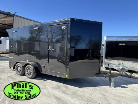 New 2026 Continental Cargo NEW 7X14 V-NOSE MOTORCYCLE TRAILER ENCLOSED TRAILER CARGO TRAILERS Cargo / Enclosed Trailer