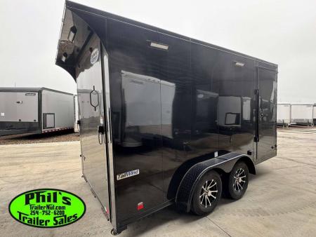 New 2026 Continental Cargo NEW 7X14 V-NOSE MOTORCYCLE TRAILER ENCLOSED TRAILER CARGO TRAILERS Cargo / Enclosed Trailer