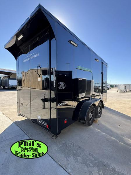 New 2026 Continental Cargo NEW 7X14 V-NOSE MOTORCYCLE TRAILER ENCLOSED TRAILER CARGO TRAILERS Cargo / Enclosed Trailer