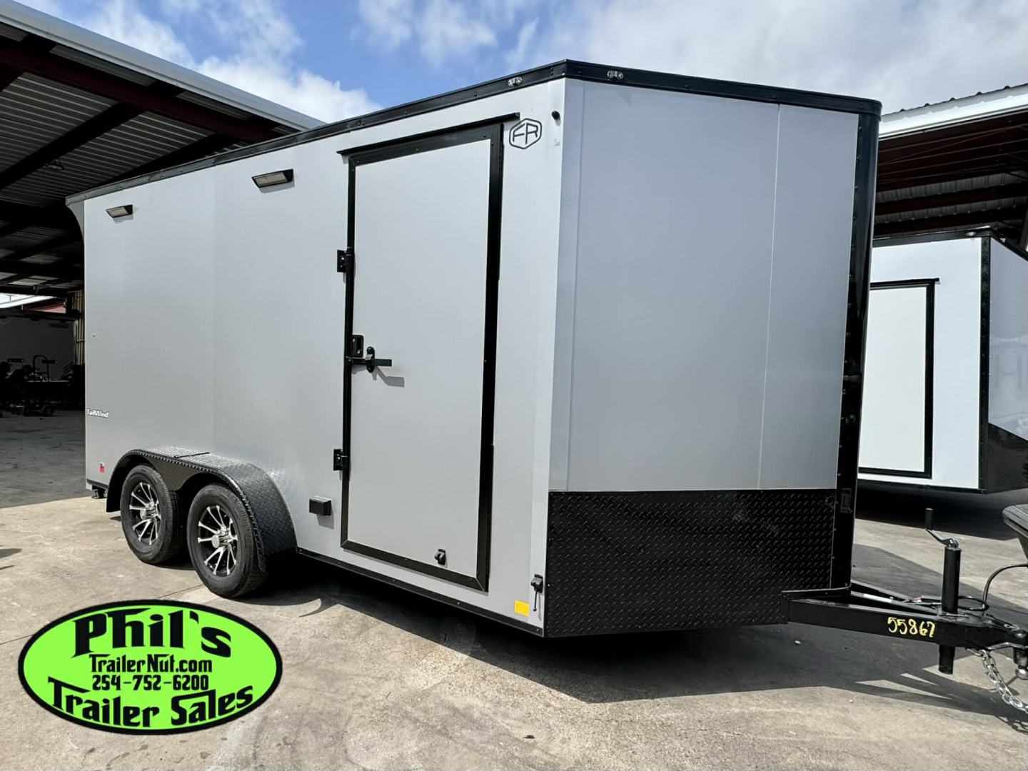 New 2026 Continental Cargo NEW 7X14 V-NOSE MOTORCYCLE TRAILER ENCLOSED TRAILER CARGO TRAILERS Cargo / Enclosed Trailer