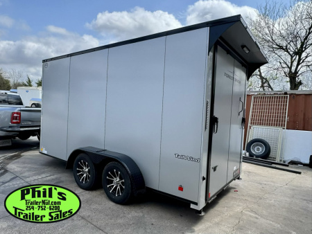 New 2026 Continental Cargo NEW 7X14 V-NOSE MOTORCYCLE TRAILER ENCLOSED TRAILER CARGO TRAILERS Cargo / Enclosed Trailer