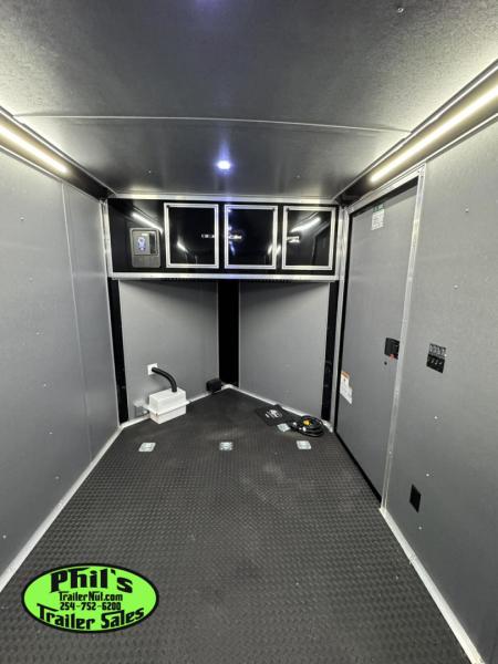 New 2026 Continental Cargo NEW 7X14 V-NOSE MOTORCYCLE TRAILER ENCLOSED TRAILER CARGO TRAILERS Cargo / Enclosed Trailer