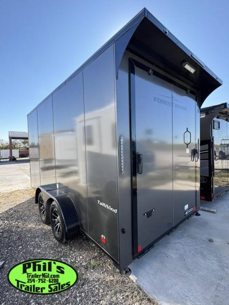 New 2026 Continental Cargo NEW 7X14 V-NOSE MOTORCYCLE TRAILER ENCLOSED TRAILER CARGO TRAILERS Cargo / Enclosed Trailer