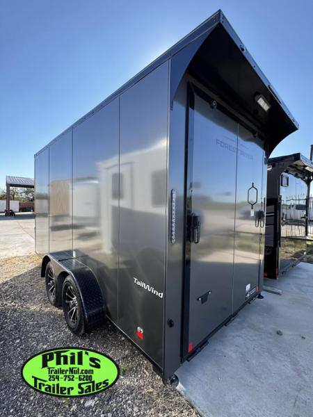 New 2026 Continental Cargo NEW 7X14 V-NOSE MOTORCYCLE TRAILER ENCLOSED TRAILER CARGO TRAILERS Cargo / Enclosed Trailer