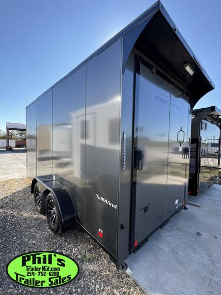 New 2026 Continental Cargo NEW 7X14 V-NOSE MOTORCYCLE TRAILER ENCLOSED TRAILER CARGO TRAILERS Cargo / Enclosed Trailer