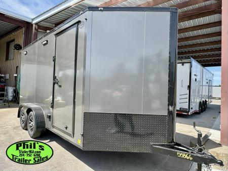 New 2026 Continental Cargo NEW 7X14 V-NOSE MOTORCYCLE TRAILER ENCLOSED TRAILER CARGO TRAILERS Cargo / Enclosed Trailer
