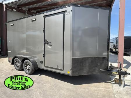 New 2026 Continental Cargo NEW 7X14 V-NOSE MOTORCYCLE TRAILER ENCLOSED TRAILER CARGO TRAILERS Cargo / Enclosed Trailer