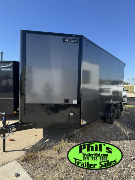 New 2026 Continental Cargo NEW 7X14 V-NOSE MOTORCYCLE TRAILER ENCLOSED TRAILER CARGO TRAILERS Cargo / Enclosed Trailer