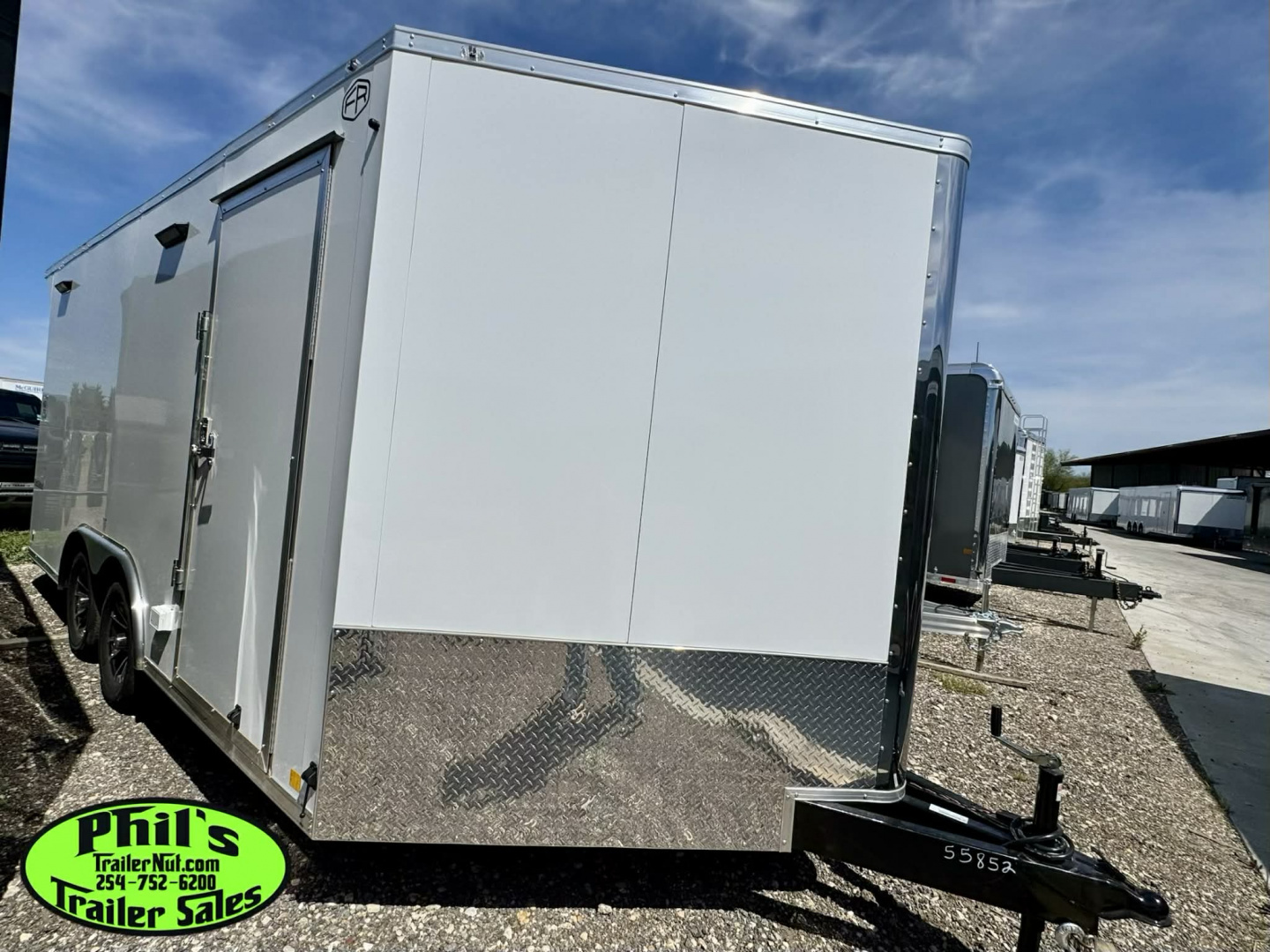 New Continental Cargo NEW 85X16 V-NOSE ELECTRICAL PACKAGE ENCLOSED MOTORCYCLE TRAILER TRAILER CARGO TRAILERS Cargo / Enclosed Trailer