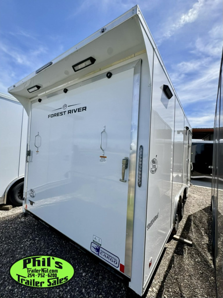 New Continental Cargo NEW 85X16 V-NOSE ELECTRICAL PACKAGE ENCLOSED MOTORCYCLE TRAILER TRAILER CARGO TRAILERS Cargo / Enclosed Trailer