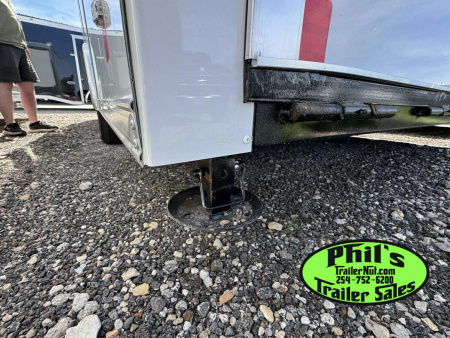 New Continental Cargo NEW 85X16 V-NOSE ELECTRICAL PACKAGE ENCLOSED MOTORCYCLE TRAILER TRAILER CARGO TRAILERS Cargo / Enclosed Trailer