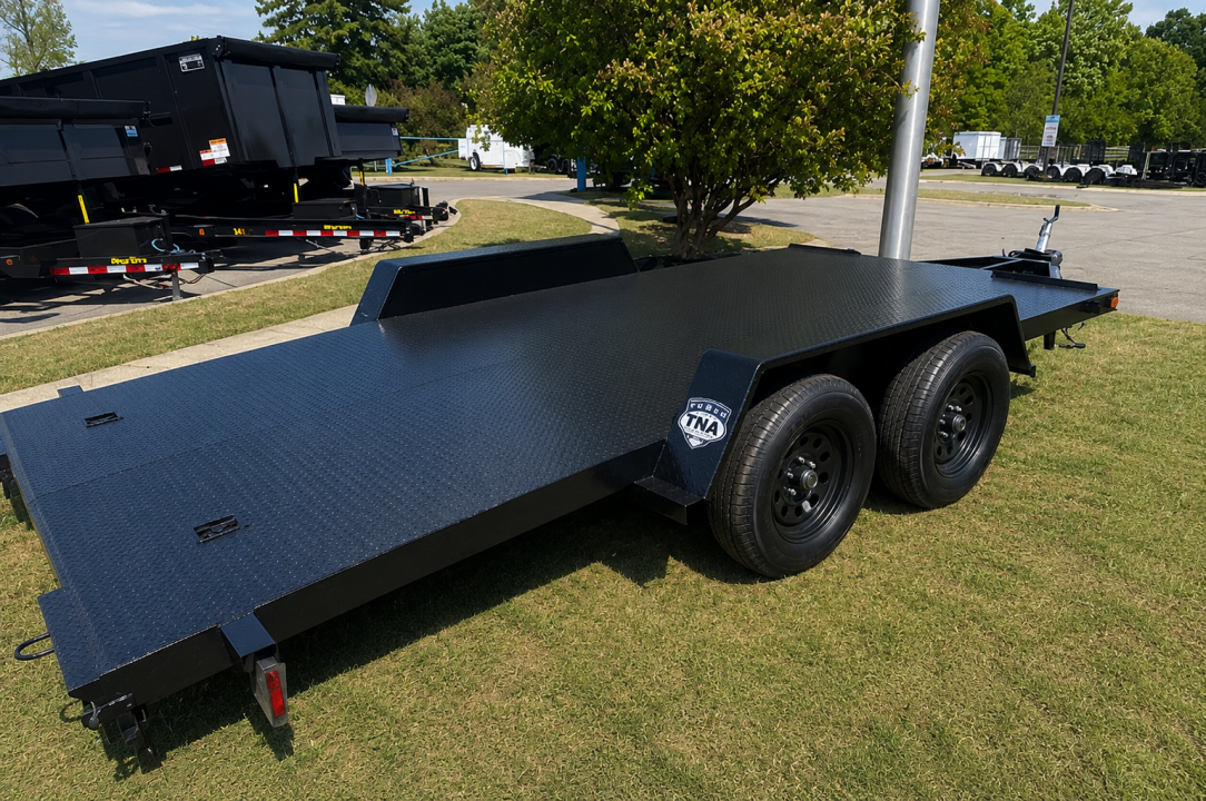 New 2026 Carry-On 7X15SF2BRK Car / Racing Trailer