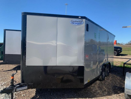 New 2026 Continental Cargo NEW 85X16 V-NOSE ELECTRICAL PACKAGE MOTORCYCLE TRAILER ENCLOSED TRAILER CARGO TRAILERS Cargo / Enclosed Trailer