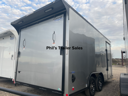 New 2026 Continental Cargo NEW 85X16 V-NOSE ELECTRICAL PACKAGE MOTORCYCLE TRAILER ENCLOSED TRAILER CARGO TRAILERS Cargo / Enclosed Trailer