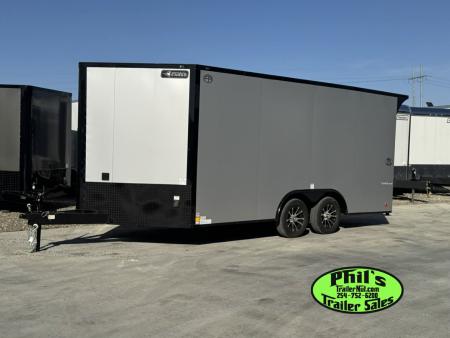 New 2026 Continental Cargo NEW 85X16 V-NOSE ELECTRICAL PACKAGE MOTORCYCLE TRAILER ENCLOSED TRAILER CARGO TRAILERS Cargo / Enclosed Trailer