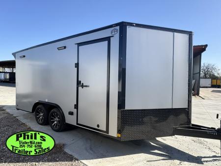 New 2026 Continental Cargo NEW 85X16 V-NOSE ELECTRICAL PACKAGE MOTORCYCLE TRAILER ENCLOSED TRAILER CARGO TRAILERS Cargo / Enclosed Trailer