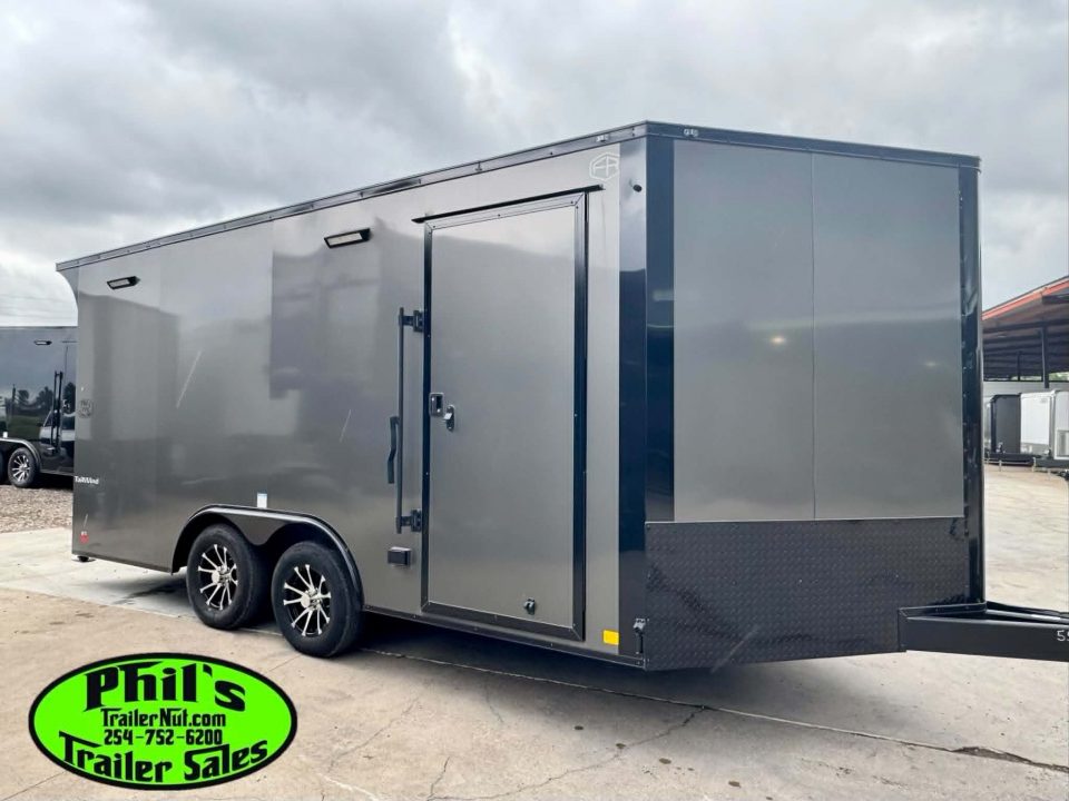 New 2026 Continental Cargo NEW 85X16 V-NOSE ELECTRICAL PACKAGE ENCLOSED MOTORCYCLE TRAILER TRAILER CARGO TRAILERS Cargo / Enclosed Trailer