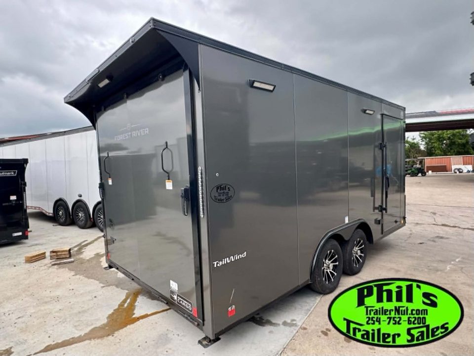 New 2026 Continental Cargo NEW 85X16 V-NOSE ELECTRICAL PACKAGE ENCLOSED MOTORCYCLE TRAILER TRAILER CARGO TRAILERS Cargo / Enclosed Trailer