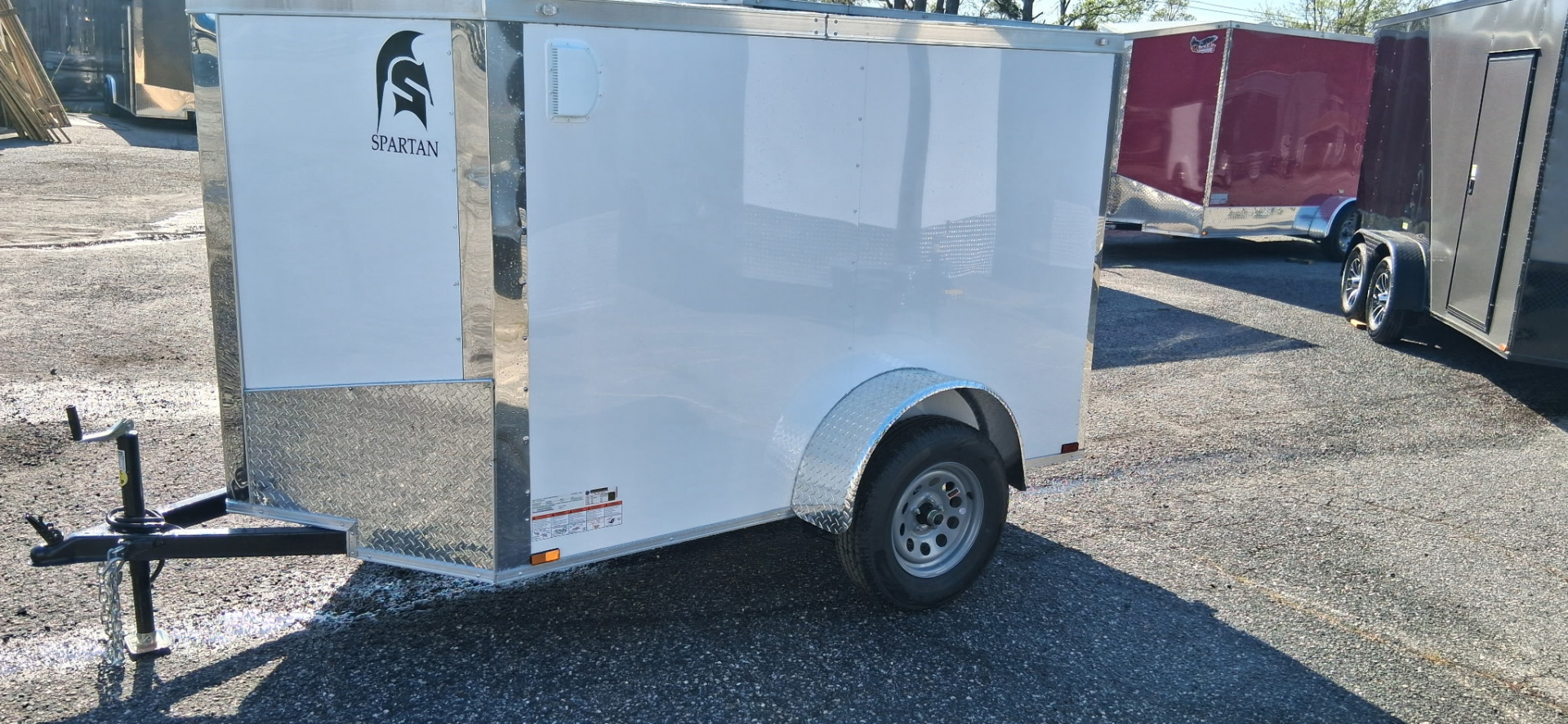 New 2026 Spartan Cargo SP5X8SA Enclosed Cargo Trailer