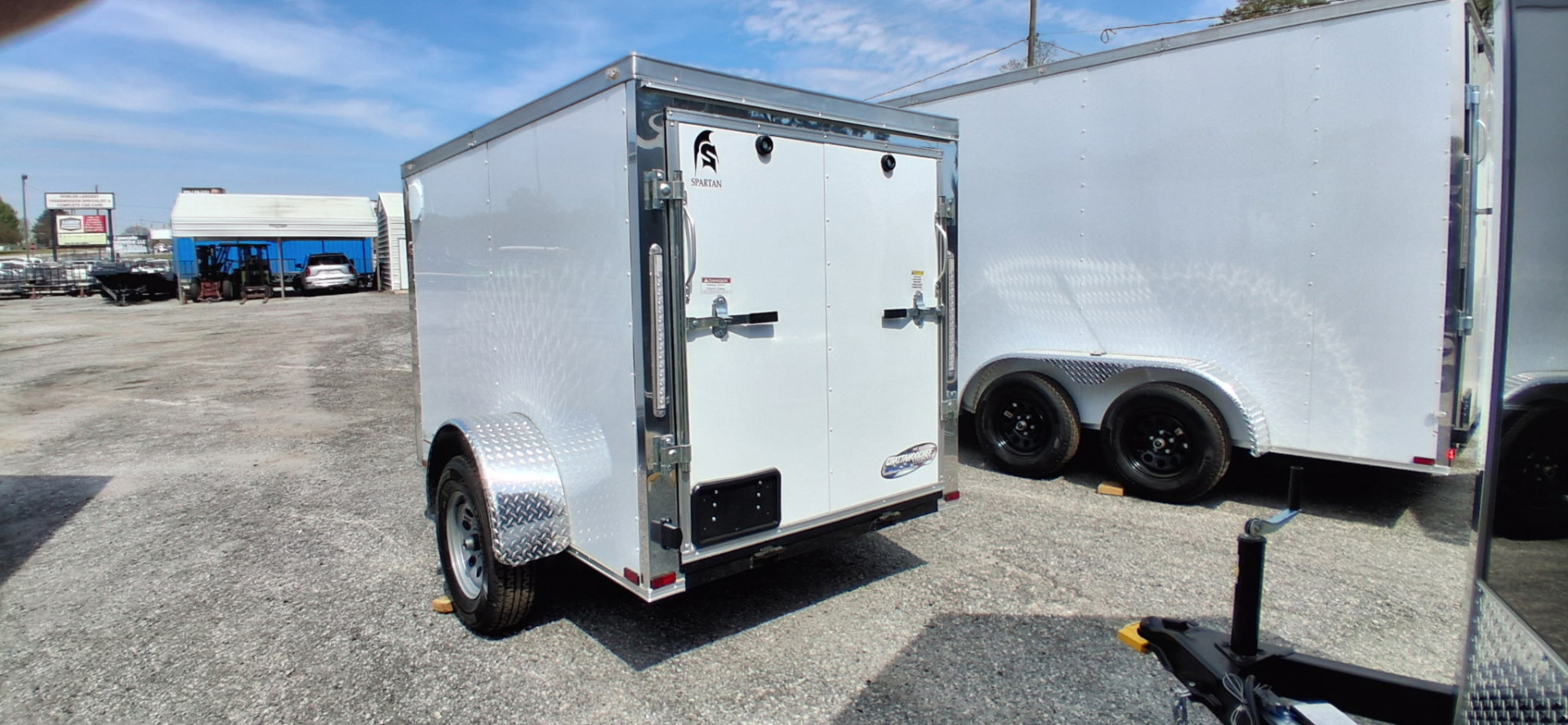 New 2026 Spartan Cargo SP5X8SA Enclosed Cargo Trailer
