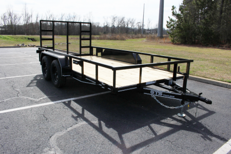New 2026 Triple R 83X16 TA SQ. TOP Utility Trailer