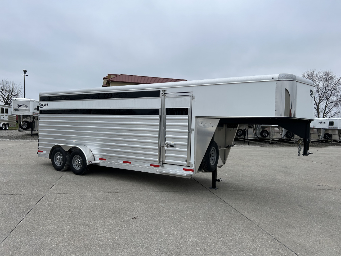 New 2026 Shadow 20' GN Stock Trailer