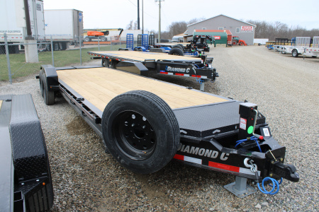 New 2026 Diamond C Trailers 24' MR 18K GVWR STOCK ID 52457 Equipment Trailer