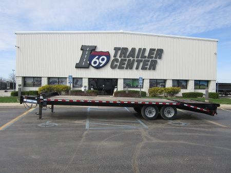 Used 2021 Sure-Trac 8.5 x 25 (20+5) Deckover ST102205LPDO2A-B-176 Deckover Trailer 17.6K