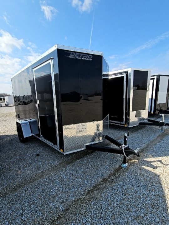 New 2026 Cargo Express 6 x 12 3K EX DLX Flat Top V-Nose