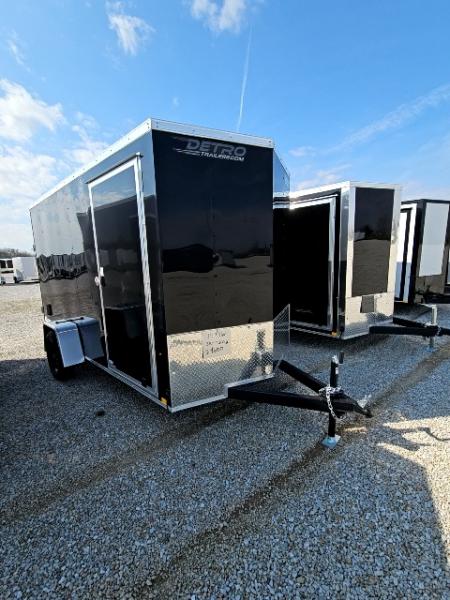 New 2026 Cargo Express 6 x 12 3K EX DLX Flat Top V-Nose