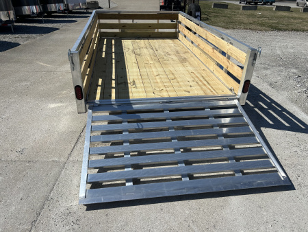 New 2026 Quality Steel and Aluminum 82"x12' Aluminum Utility Trailer